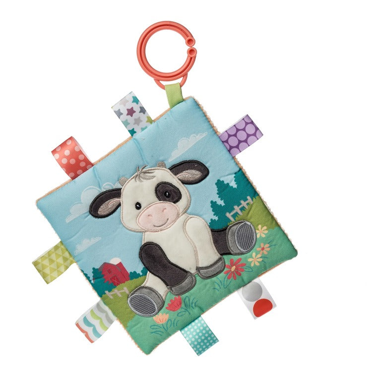 Taggies Buttercup Cow Crinkle Me