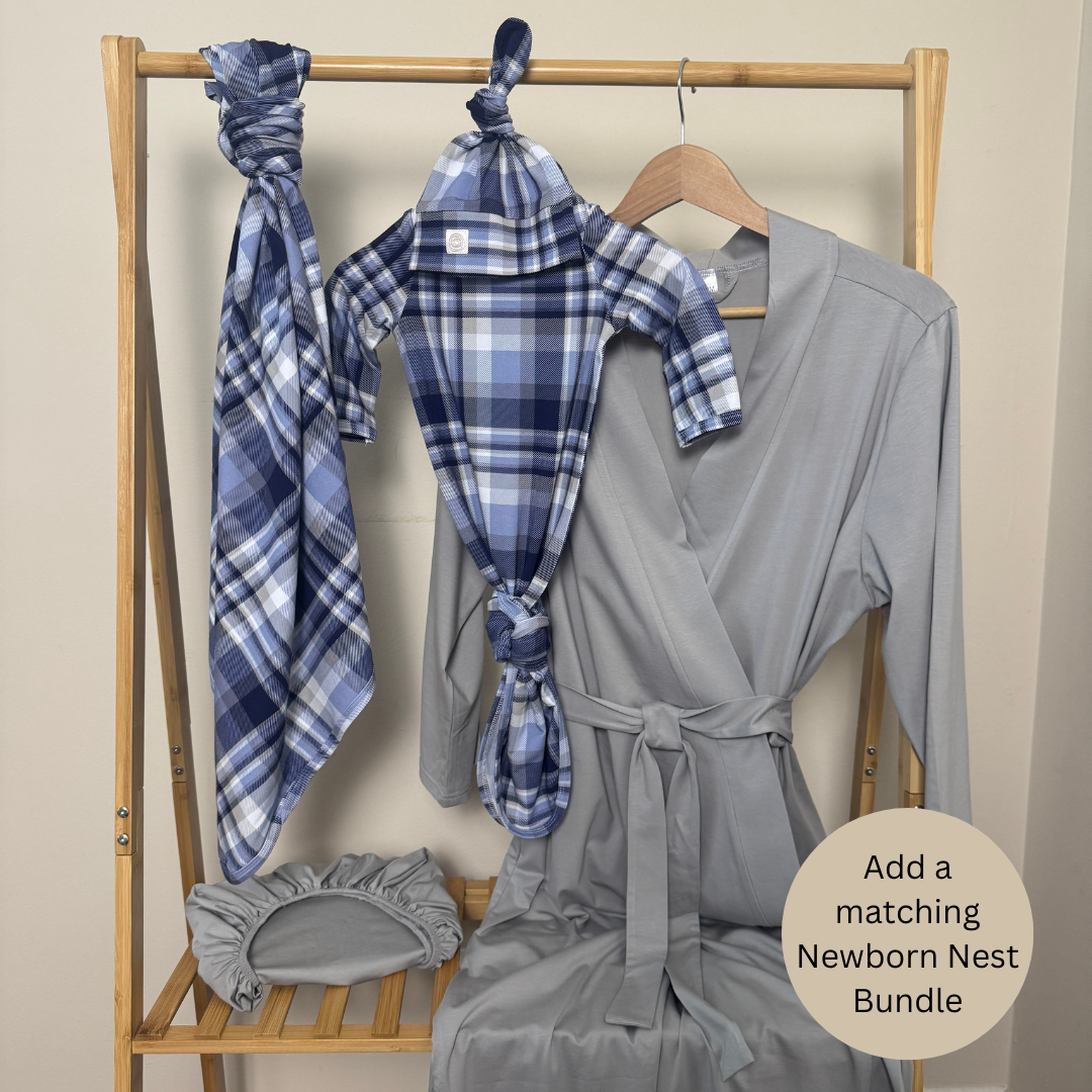 Mommy Robe - Solid Gray: Large/XLarge