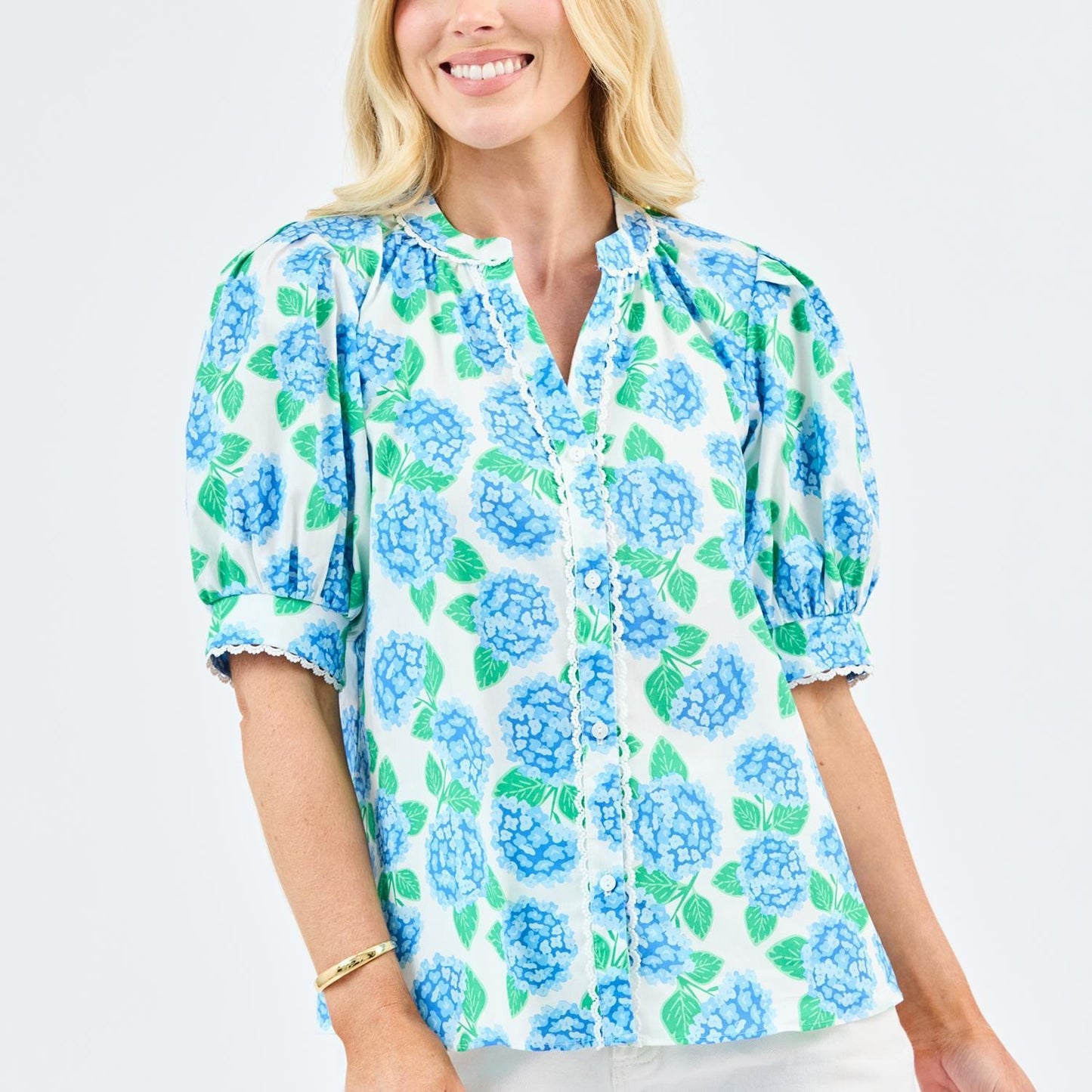 Top Elaine Summerfair Blue