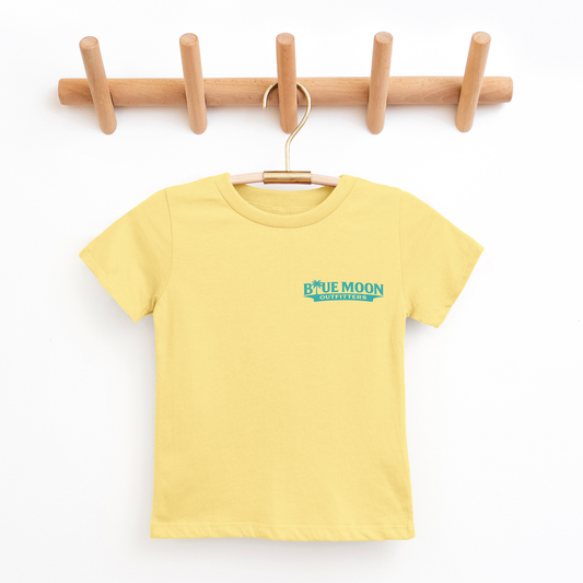 YXS Slowly But Surely- Youth Girls Sea Turtle Summer Tee