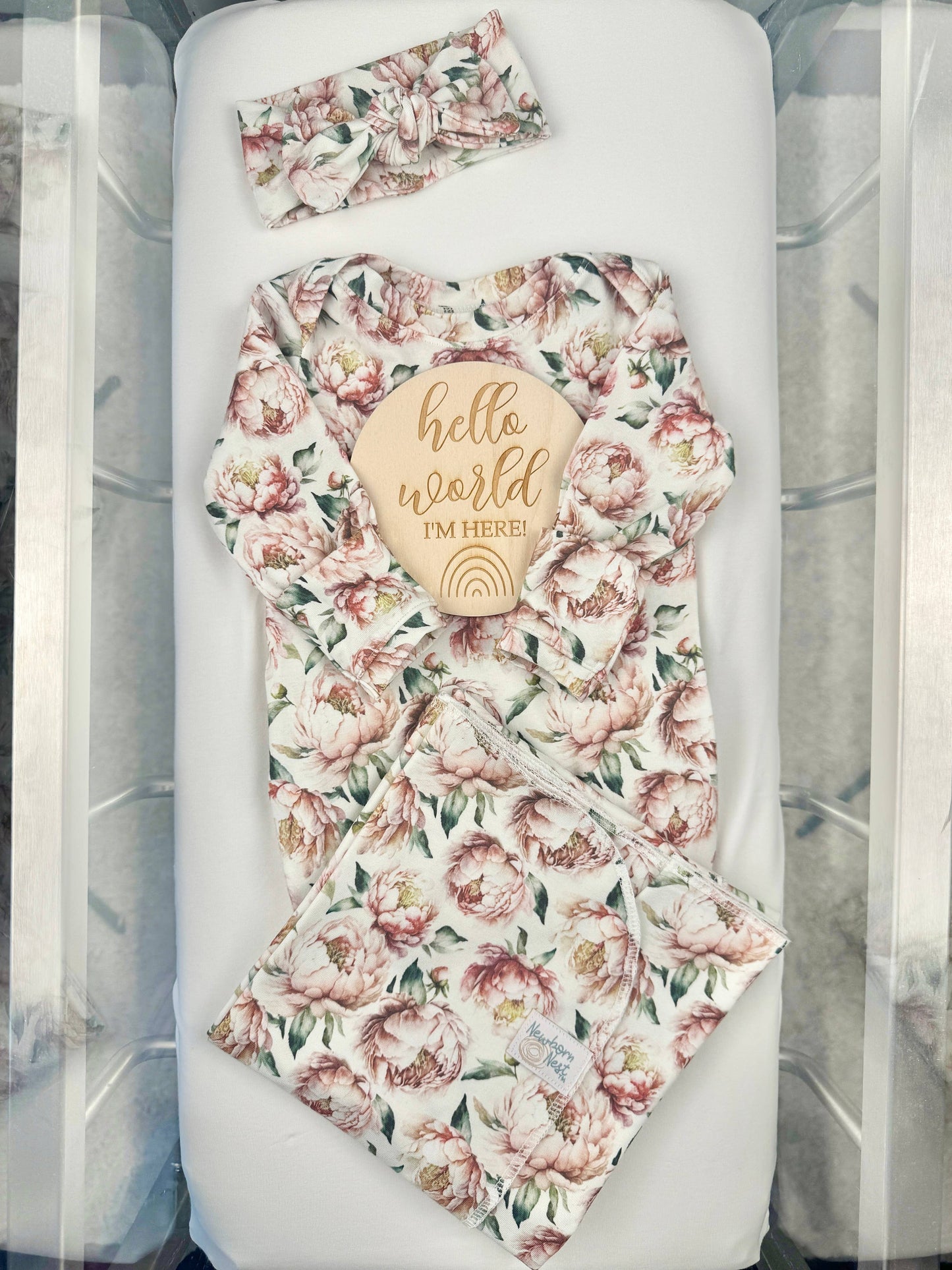 Penny - Limited Edition Organic Newborn Nest: 3pc-Mini Nest