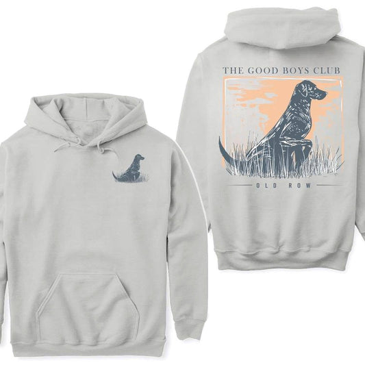 Navy YS - Old Row Hoodie T-Shirt The Good Boys Club Design