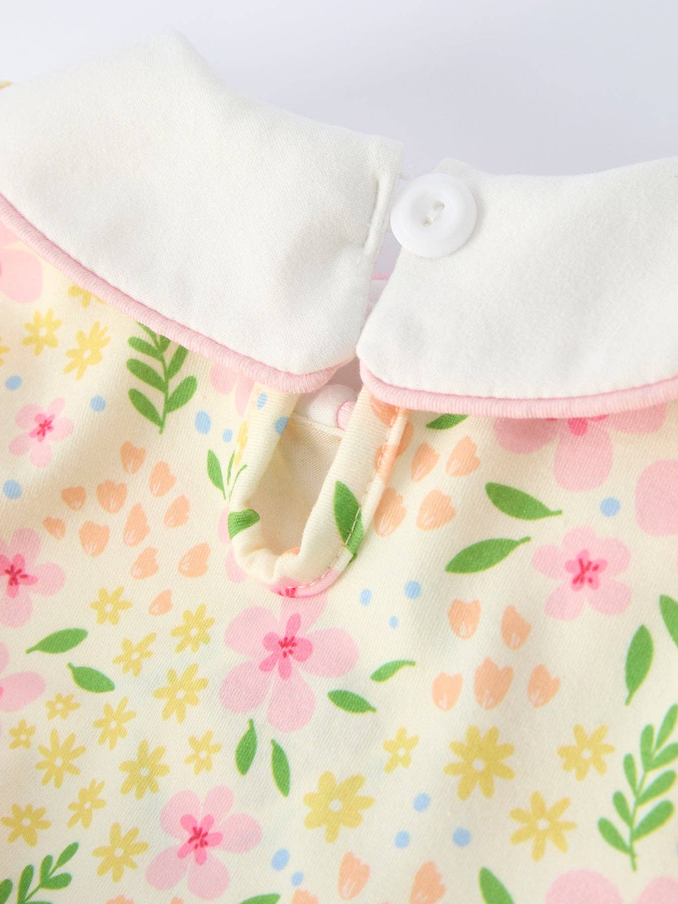 5T Easter Bunny Embroidery Smocking Cute Baby Girls Dress