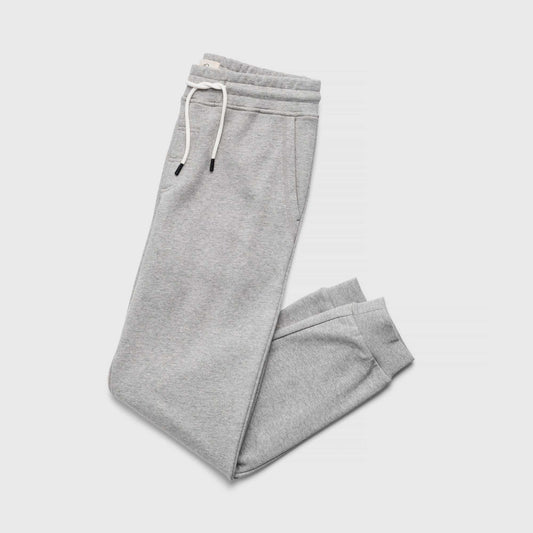 Heather Grey S - Dune Drawstring Terry Jogger