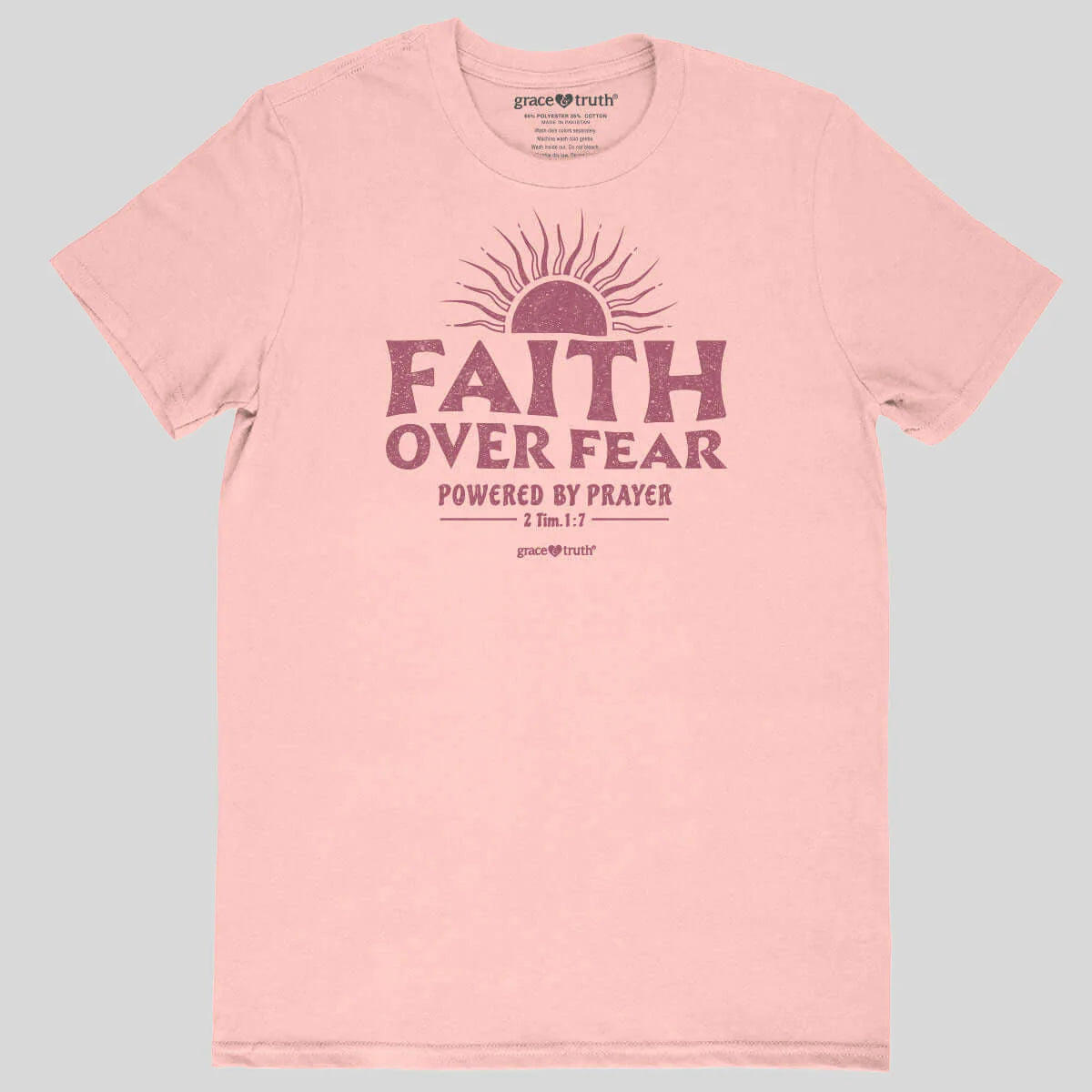 Womens T-Shirt Faith Prayer