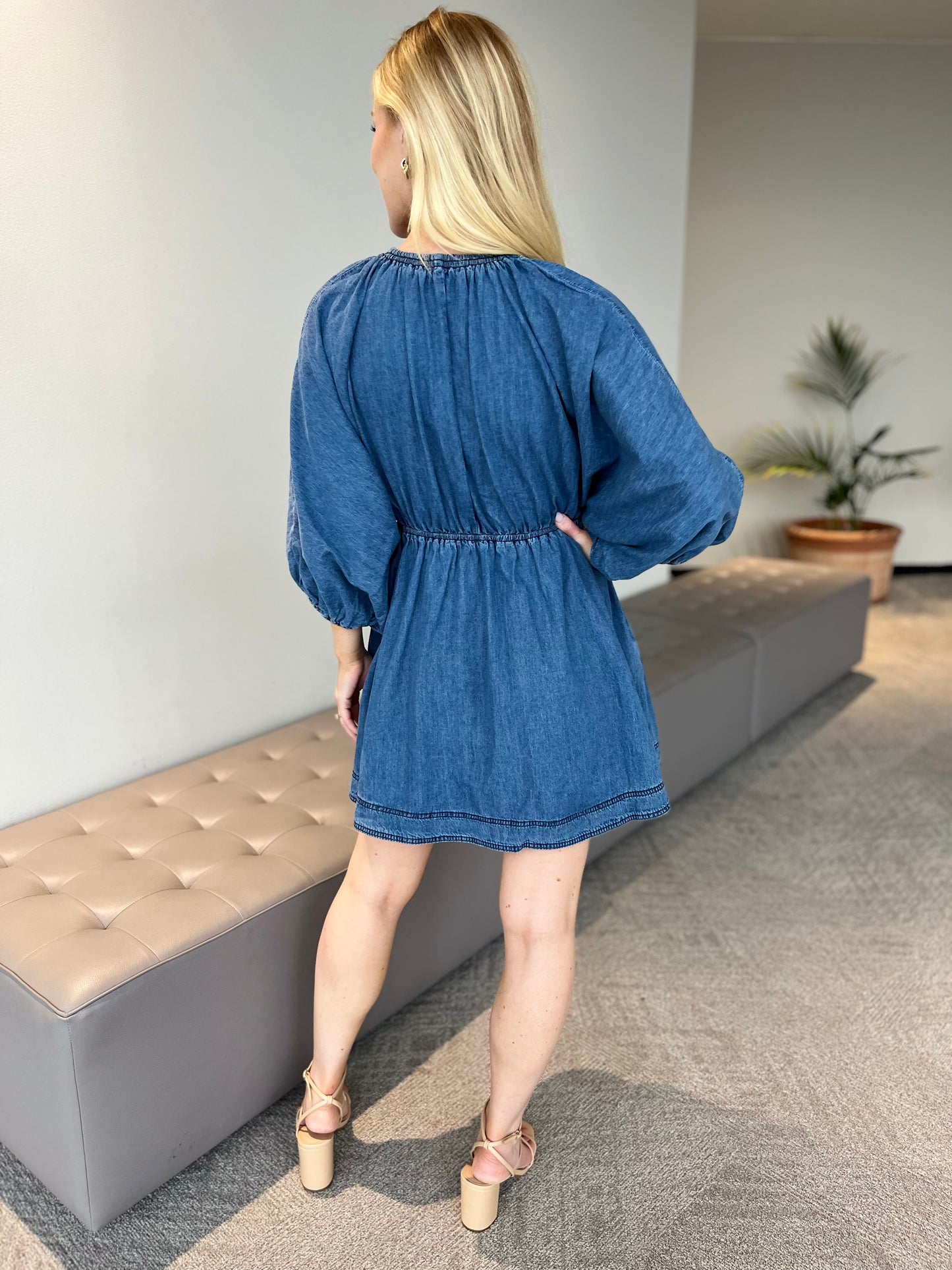 Large - CC Dark Denim Dress