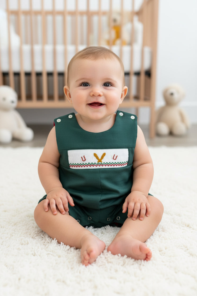6M - Romper Rev Baseball
