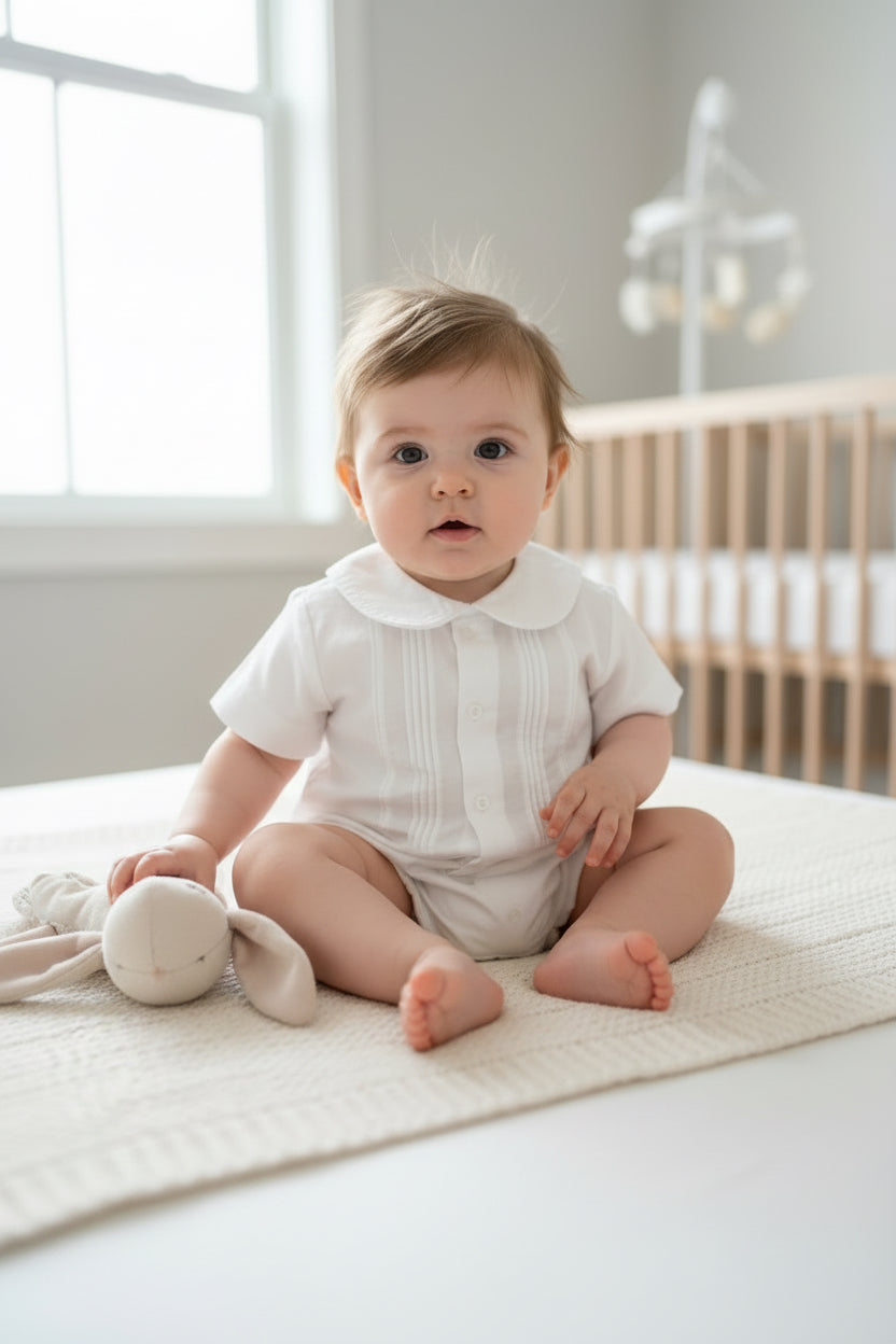 6M - Short Set w/Pleats