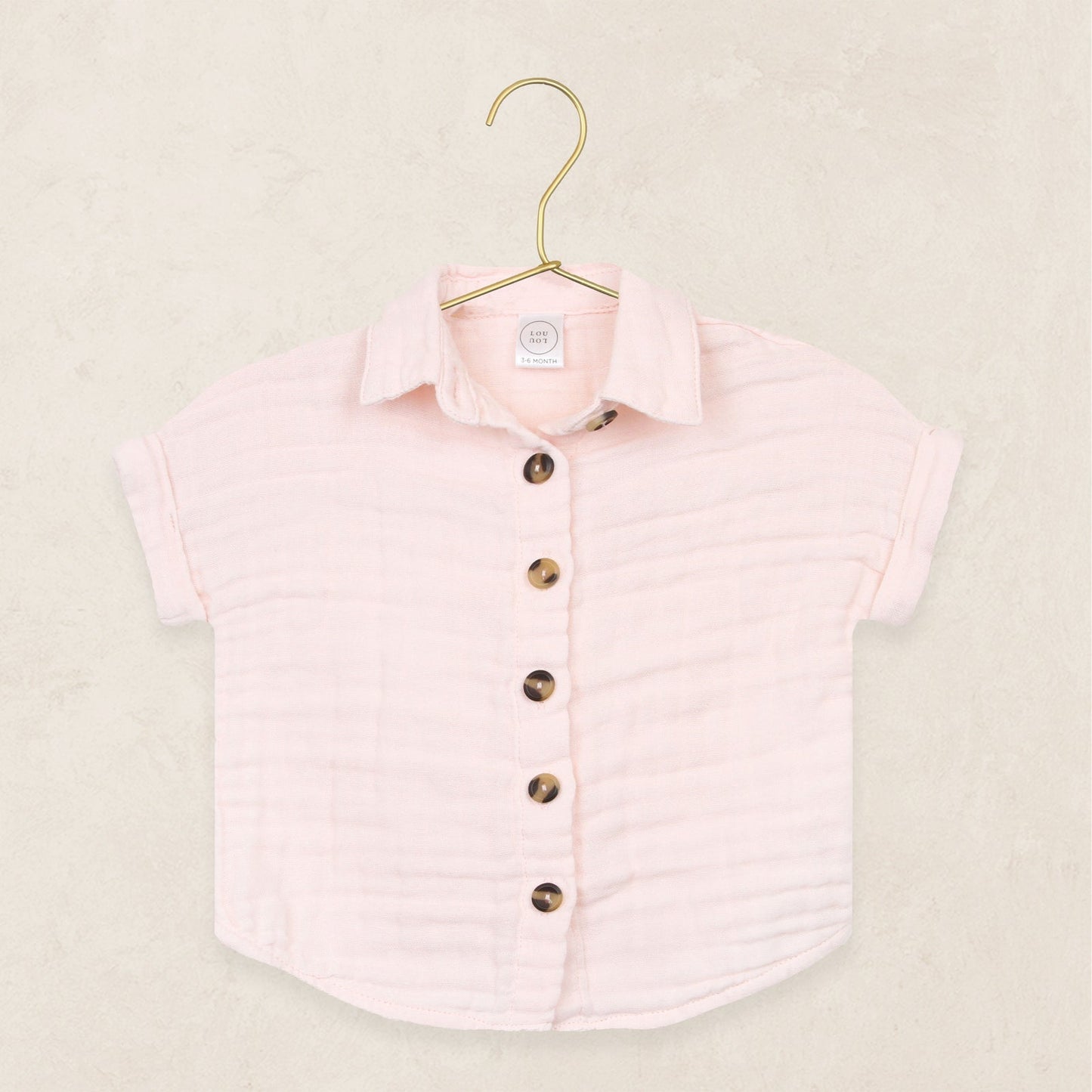 Shirt - Blush - 3-6 Month