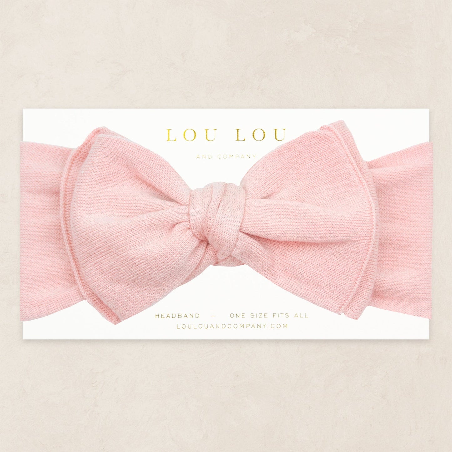 Knit Headband - Blush