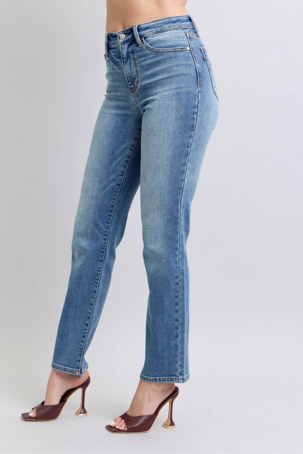 Vintage Wash Thermal Straight: MD / 11(30)