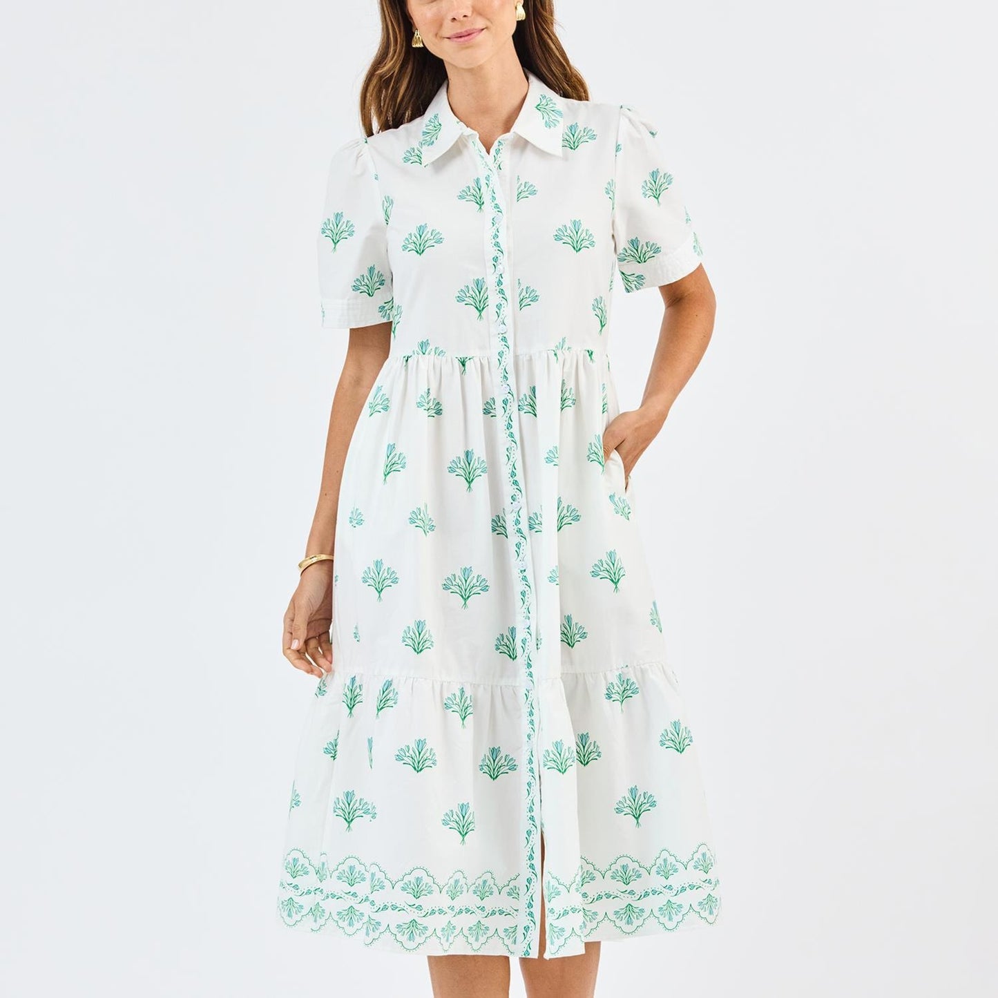 Dress Jema Bell Blooms Blue