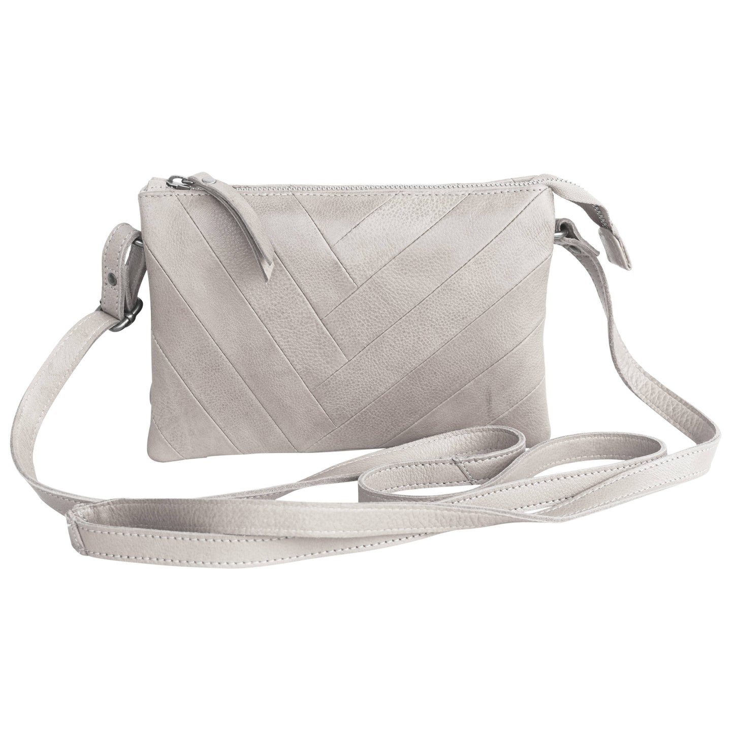 Sunny Handcrafted Leather Crossbody Bags: Sky Blue