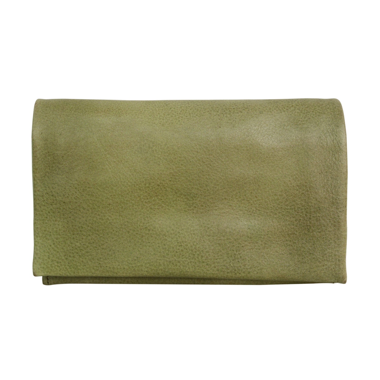 Eloise Handcrafted Leather Wallet: Denim
