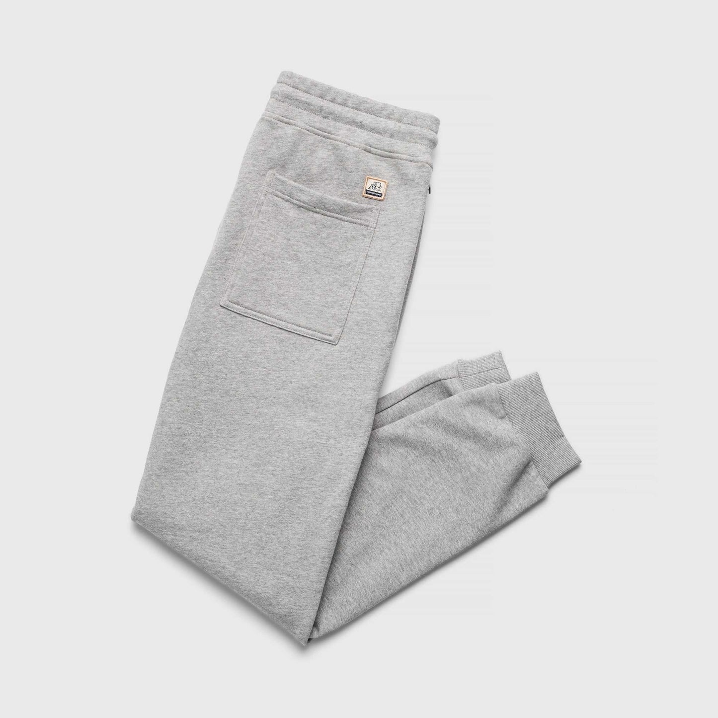 Heather Grey M - Dune Drawstring Terry Jogger