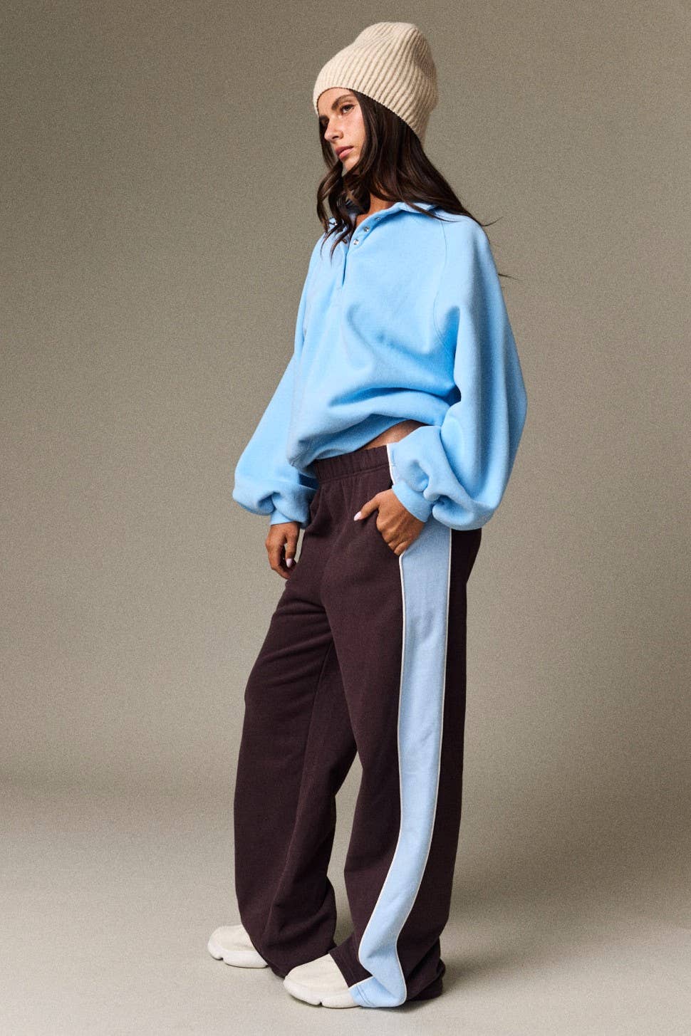 Piper Snap Button Collared Sweater