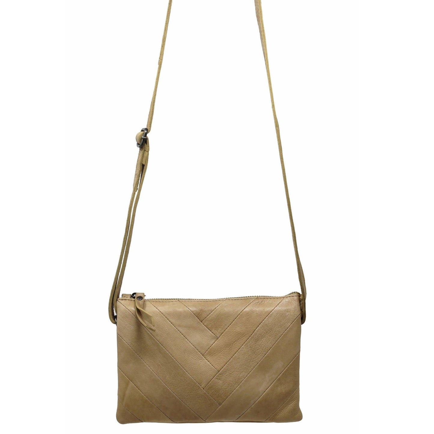 Sunny Handcrafted Leather Crossbody Bags: Sky Blue