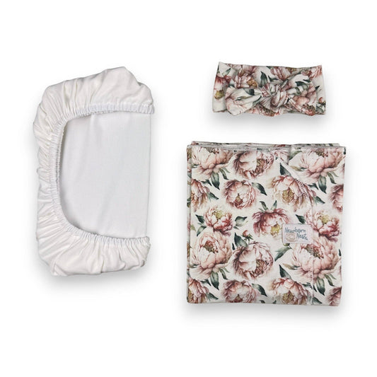 Penny - Limited Edition Organic Newborn Nest: 3pc-Mini Nest