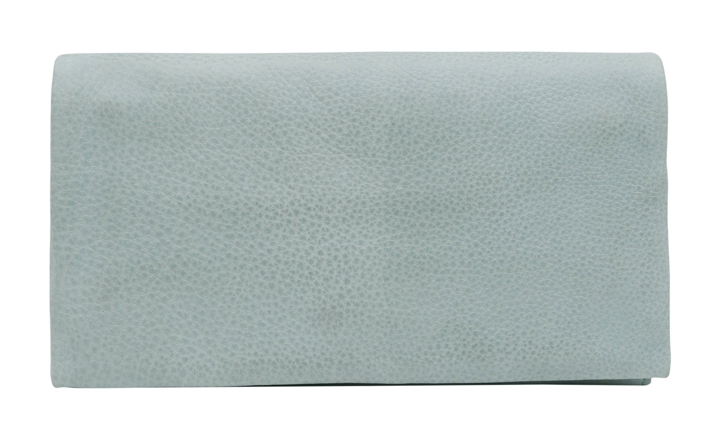 Eloise Handcrafted Leather Wallet: Denim