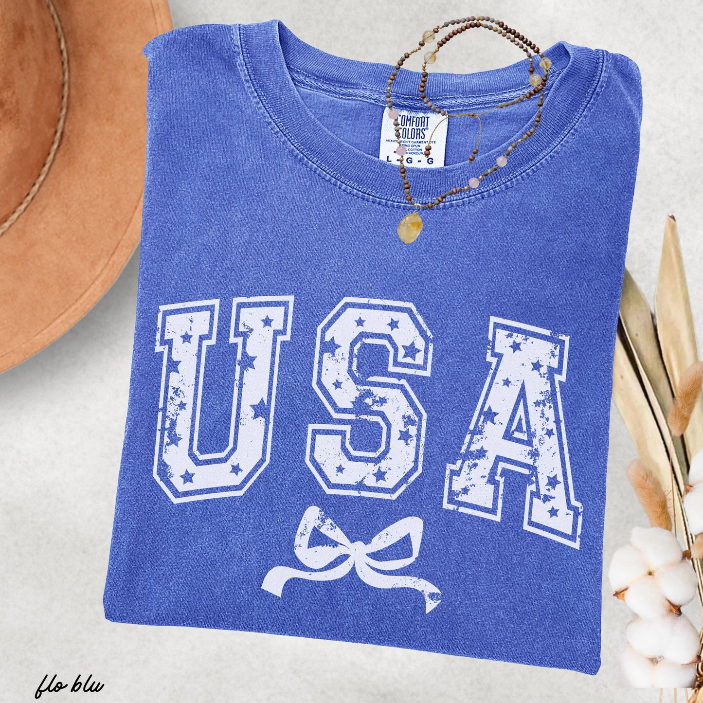 USA Star Coquette Tee