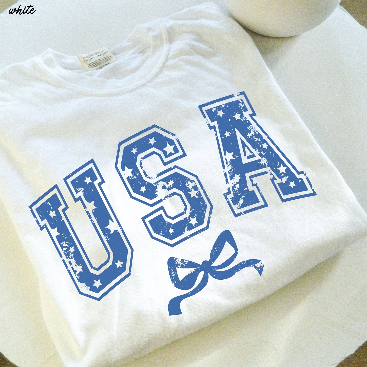 USA Star Coquette Tee