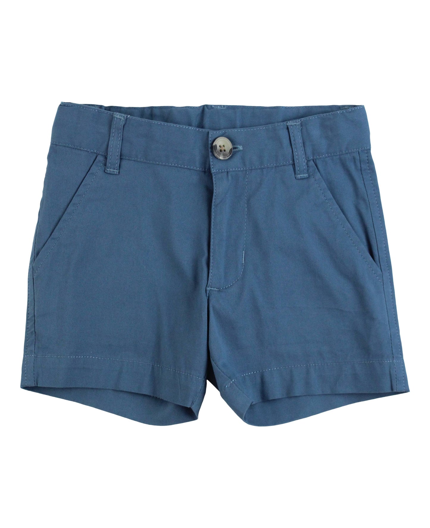 6 - Blue Boys Indigo Stretch Chino Shorts