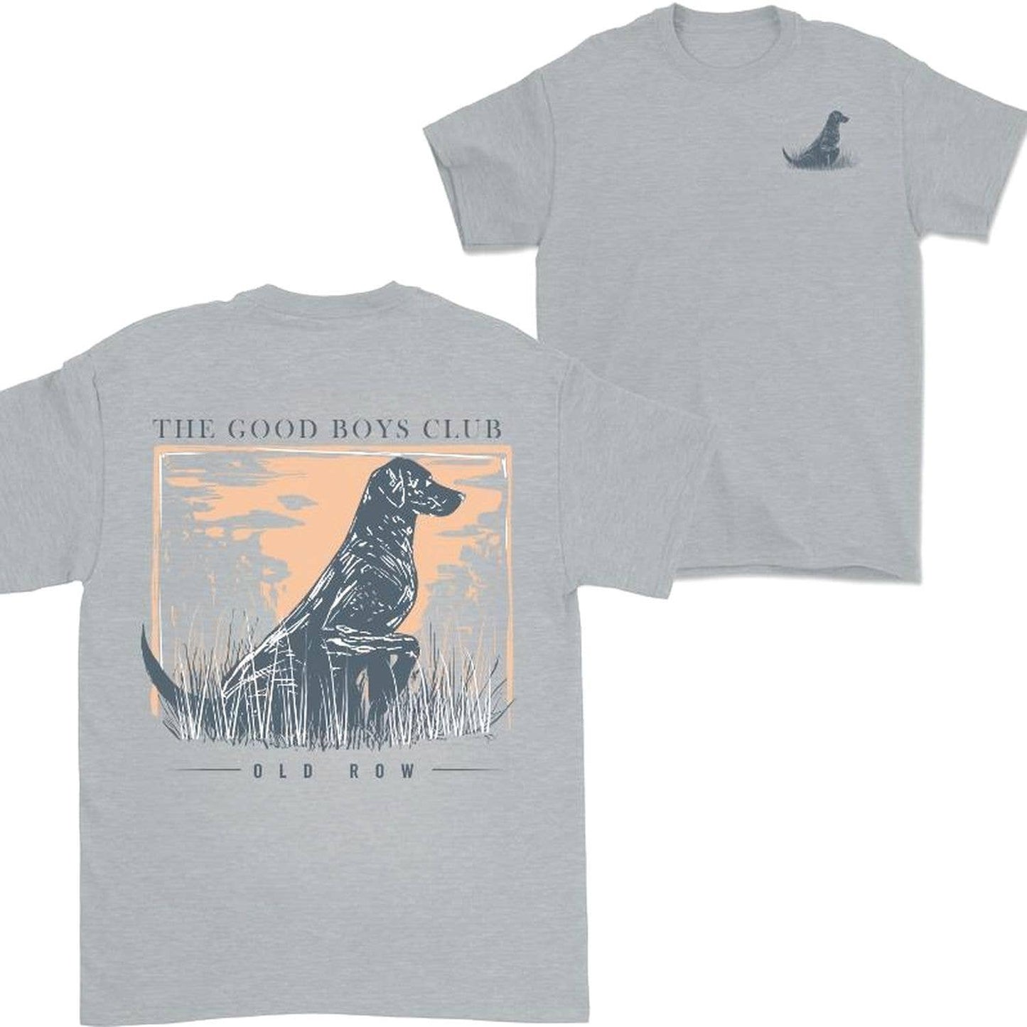 Navy XXL - Old Row Hoodie T-Shirt The Good Boys Club Design