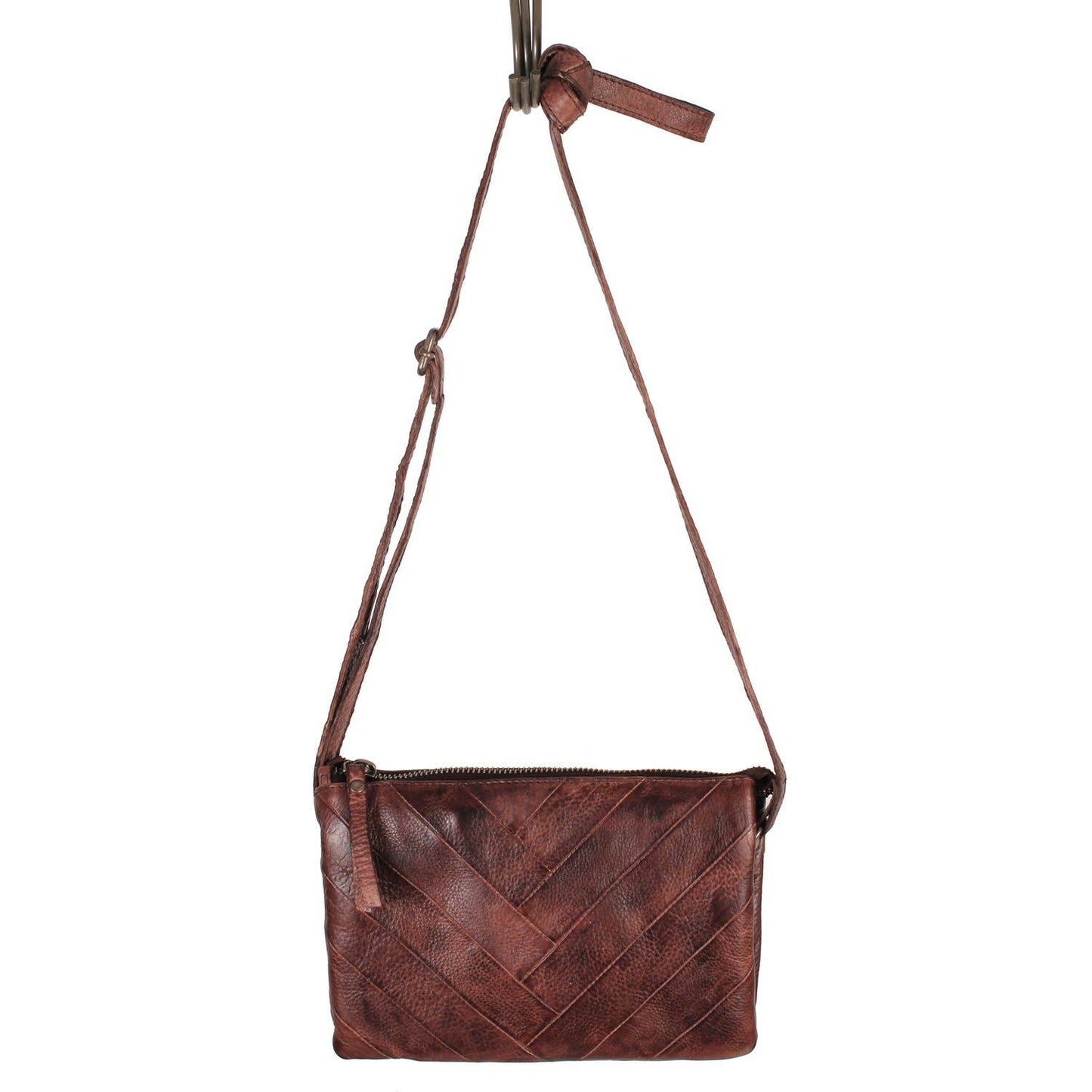 Sunny Handcrafted Leather Crossbody Bags: Sky Blue