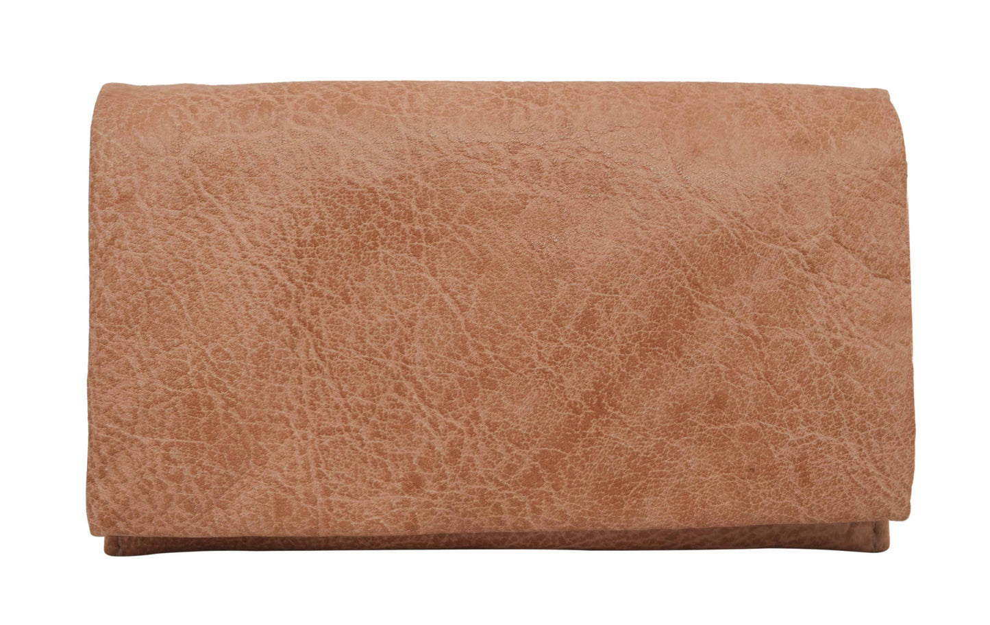 Eloise Handcrafted Leather Wallet: Eggplant
