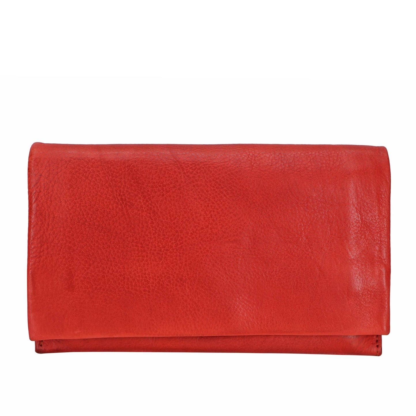 Eloise Handcrafted Leather Wallet: Cognac
