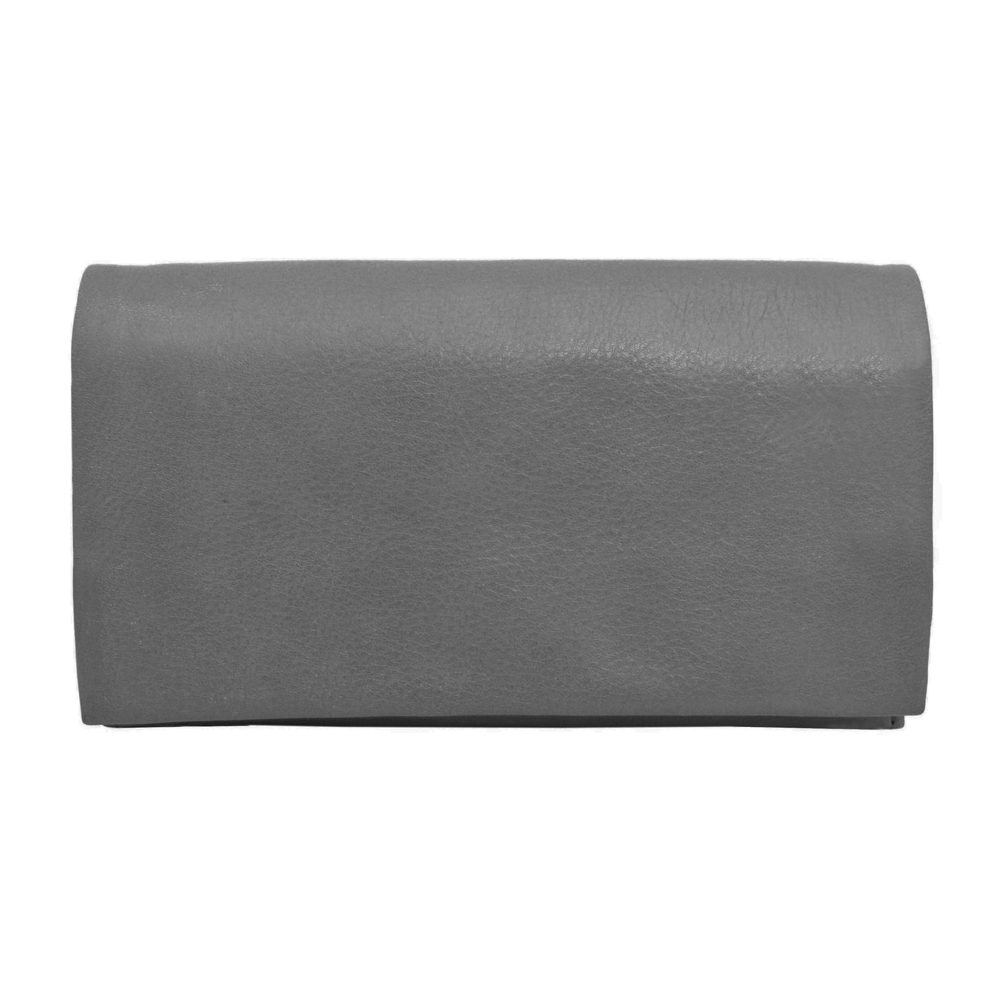 Eloise Handcrafted Leather Wallet: Eggplant