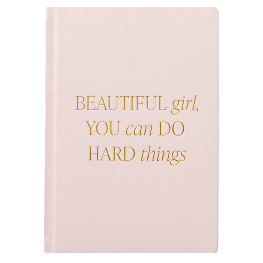 Beautiful Girl Fabric Journal - Home Decor & Gifts