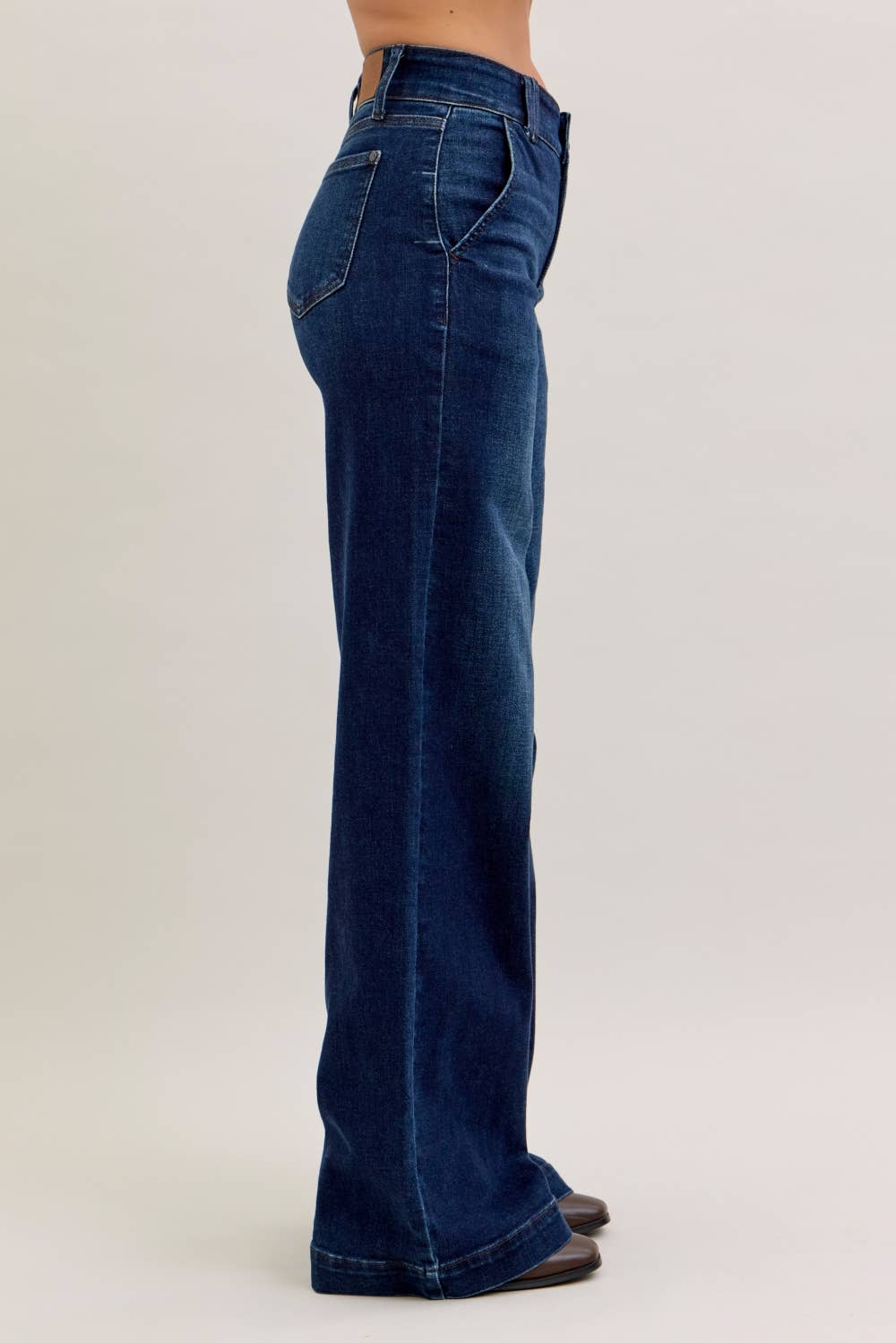 HW Trouser Wide Leg - LONG: DK - LONG / 3(26)