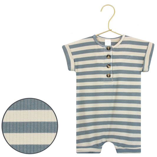 Lincoln Ribbed Romper - 6-12 Month