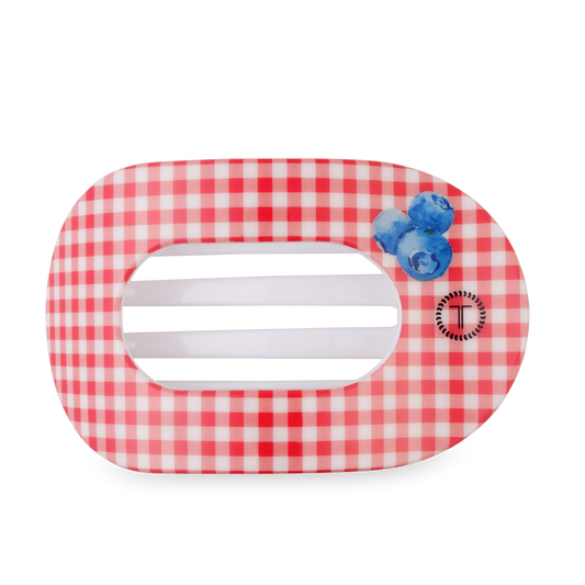 Blueberry Farms Large Flat Round Hair Clip