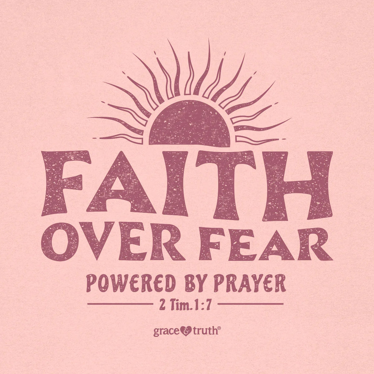 Womens T-Shirt Faith Prayer