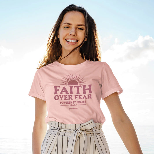 Womens T-Shirt Faith Prayer
