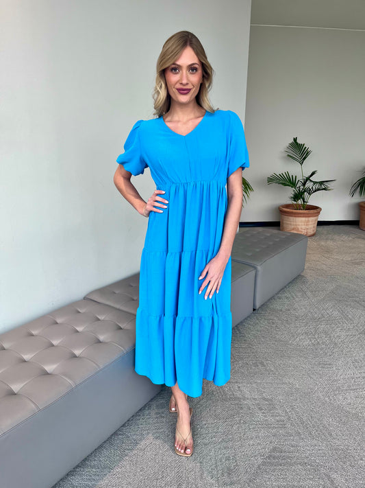 Large - CC Blue Maxi Dress