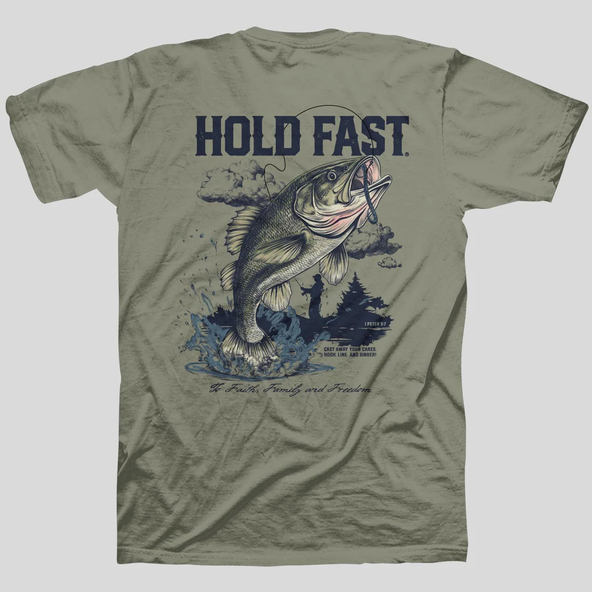 Mens T-Shirt Fishing