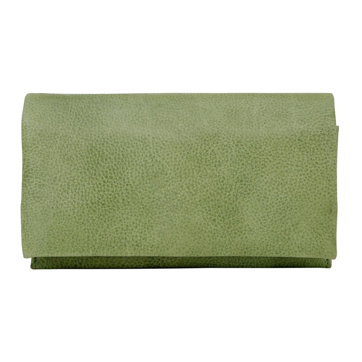 Eloise Handcrafted Leather Wallet: Denim