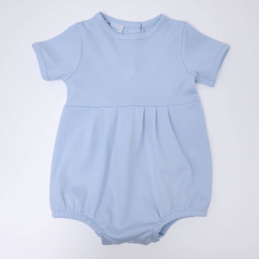 Essentials Solid Bubble - Blue: 9 Months