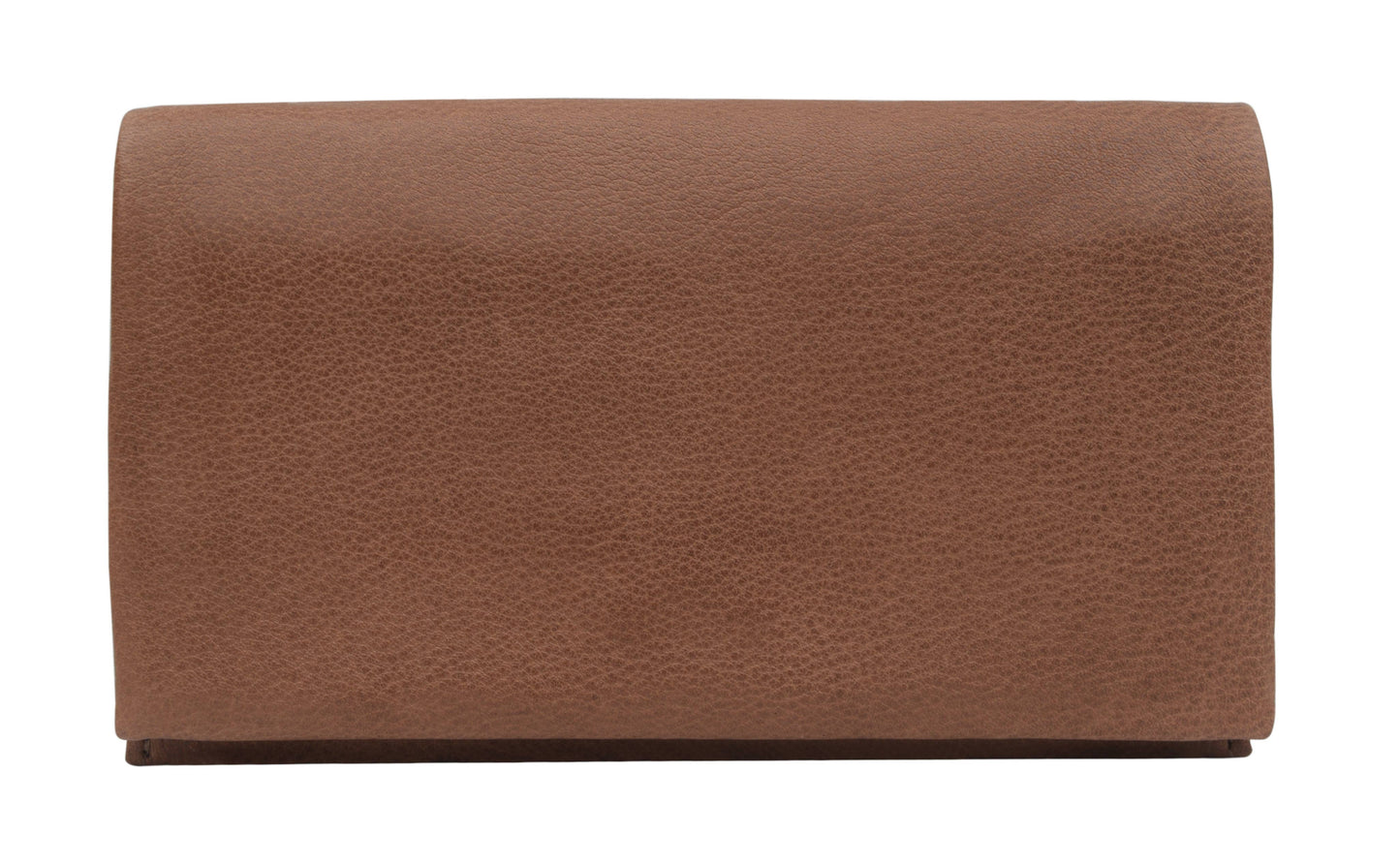 Eloise Handcrafted Leather Wallet: Eggplant