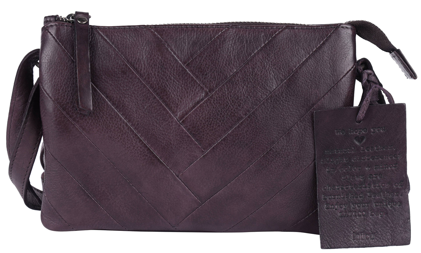 Sunny Handcrafted Leather Crossbody Bags: Brown
