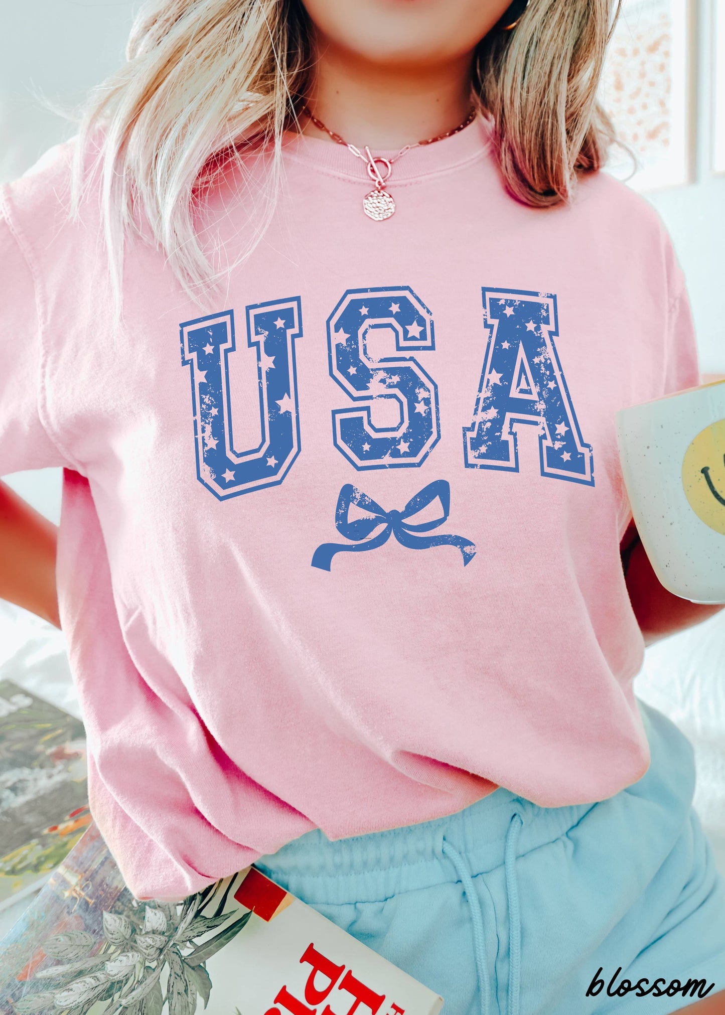 USA Star Coquette Tee