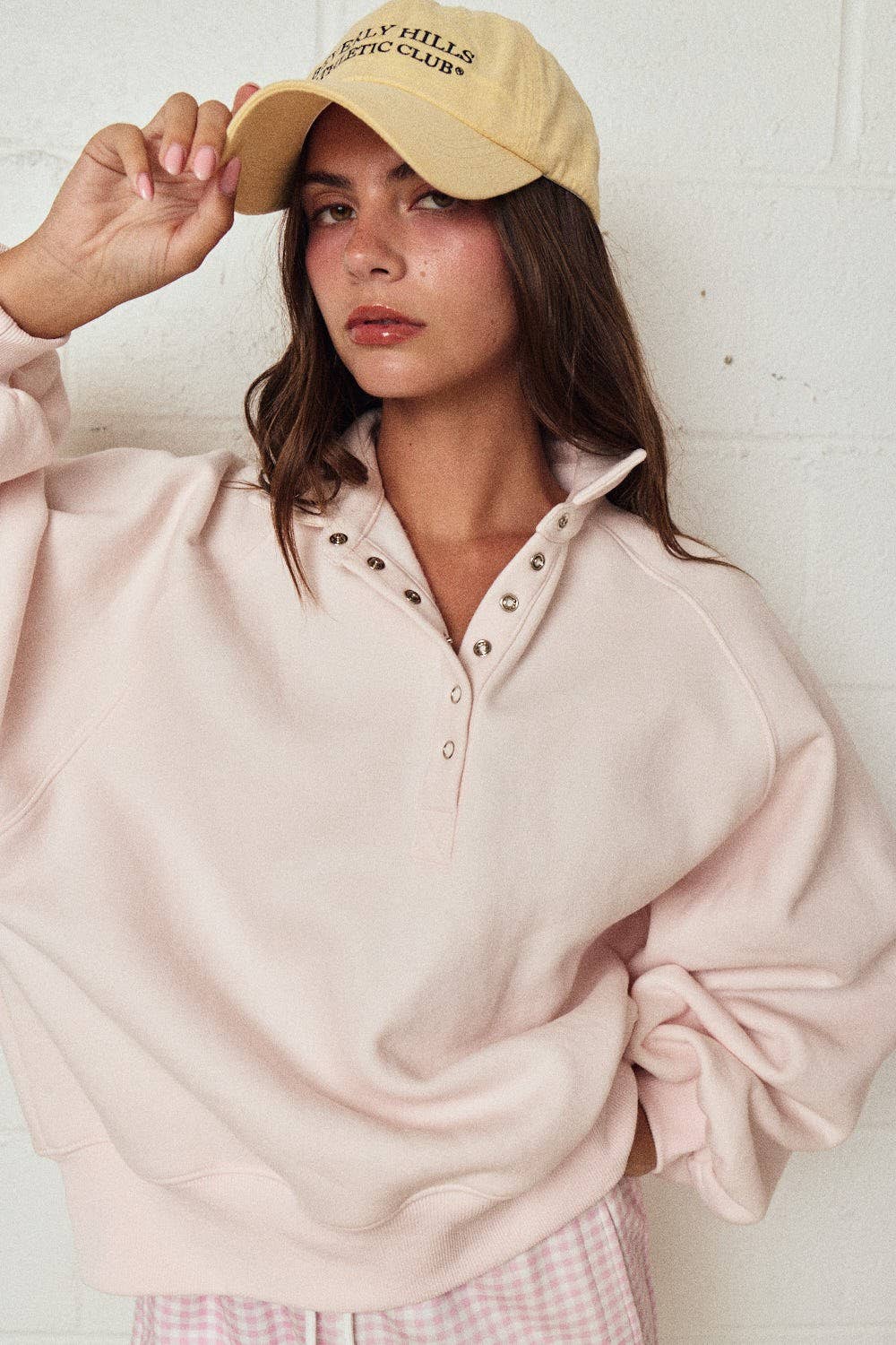 Piper Snap Button Collared Sweater