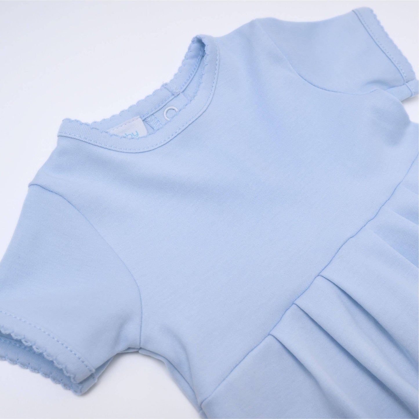Essentials Solid Bubble - Blue: Newborn