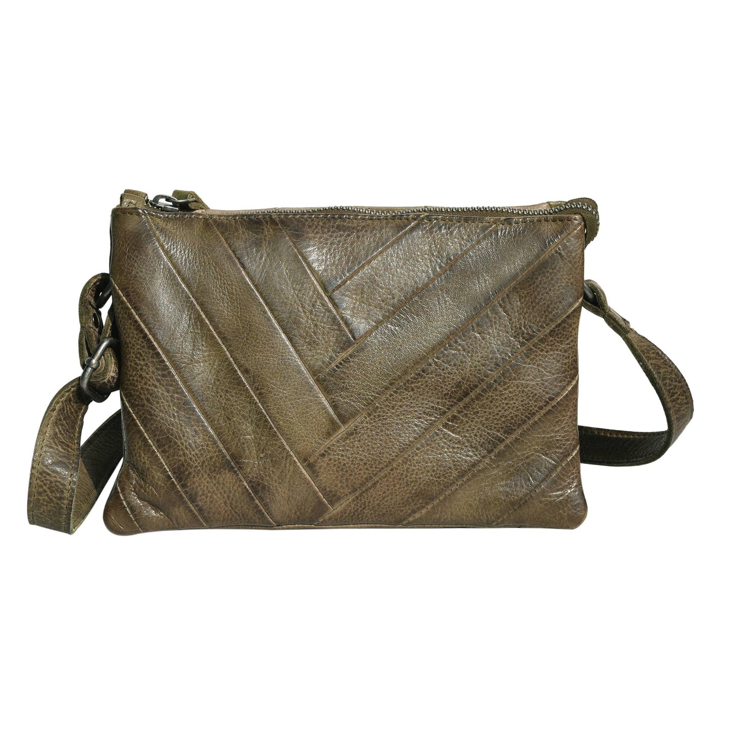 Sunny Handcrafted Leather Crossbody Bags: Cognac