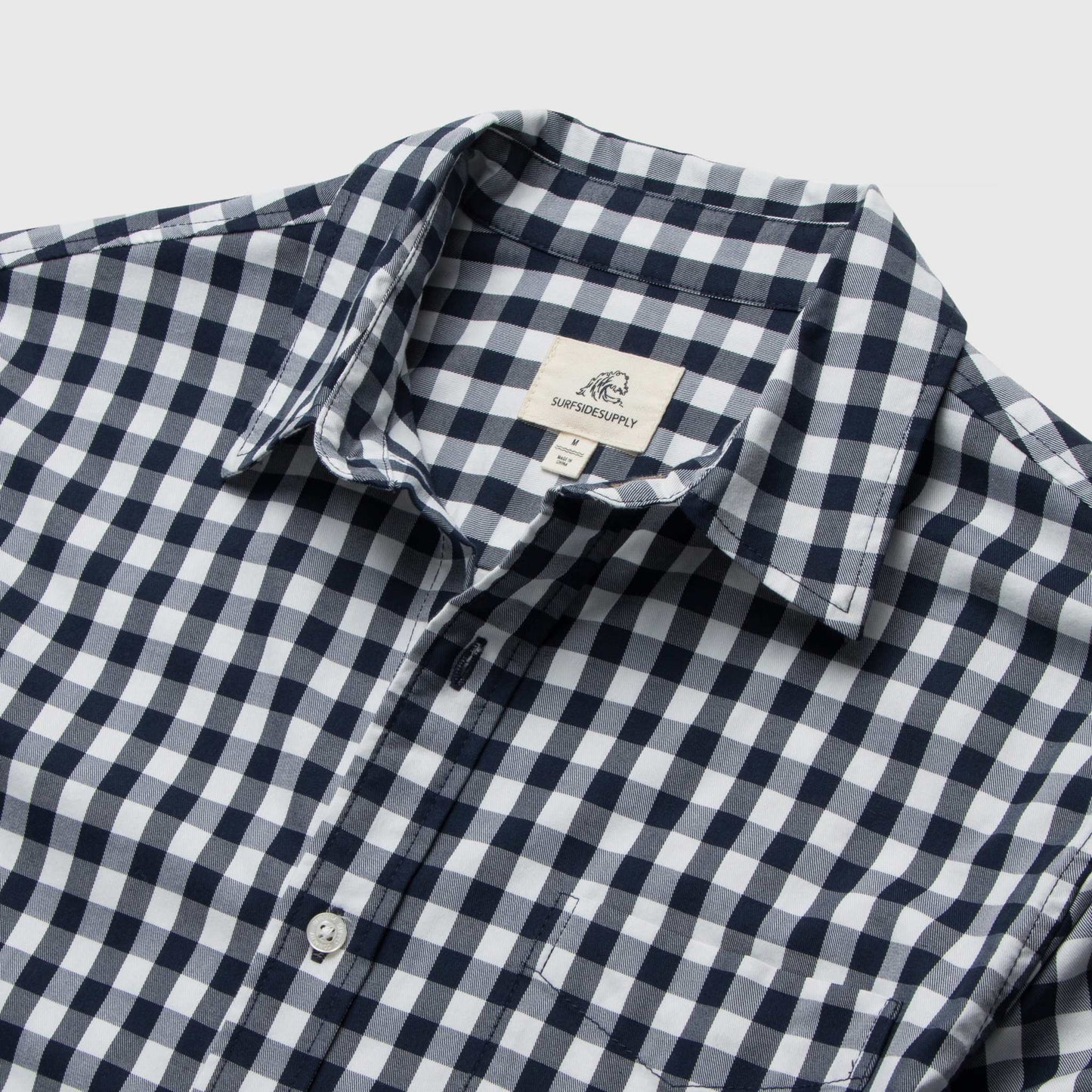 XL Brian Check Shirt - Navy Blazer: Navy Blazer