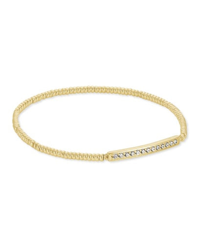 ADDISON STRETCH BRACELET - GOLD METAL